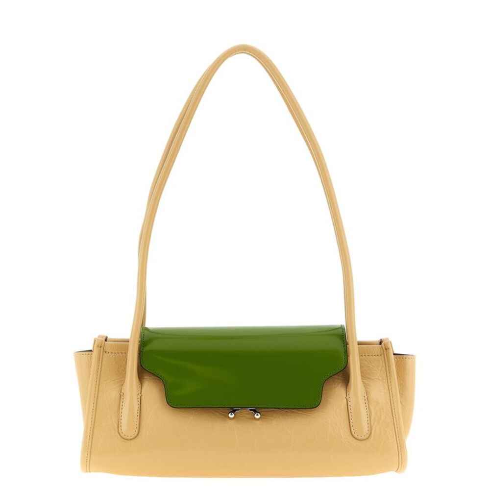 Marni Multicolor Calfskin Shoulder Women's Bag